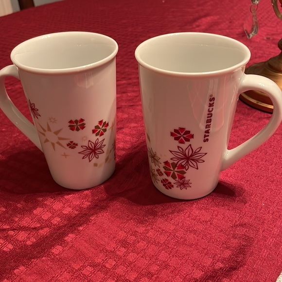 Starbucks Red Cup Mug Set - Flower Graphic - Picture 5 of 5